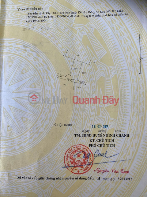 Quickly Own An Ideal Plot Of Land Near Binh Dien Wholesale Market in Hamlet 3, Tan Quy Tay, Binh Chanh, HCMC _0