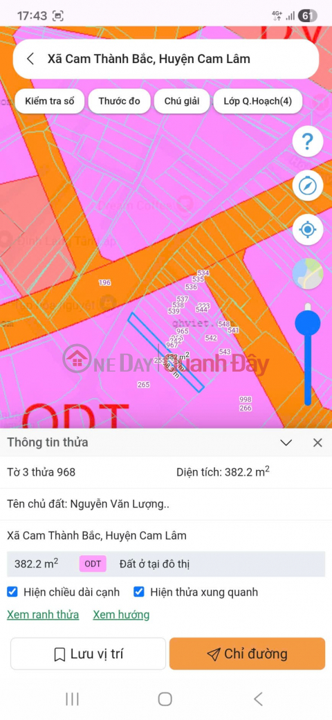 PROFITABLE INVESTMENT - Owner Needs to Sell Land Lot in Cam Thanh Bac Commune, Cam Lam, Khanh Hoa _0