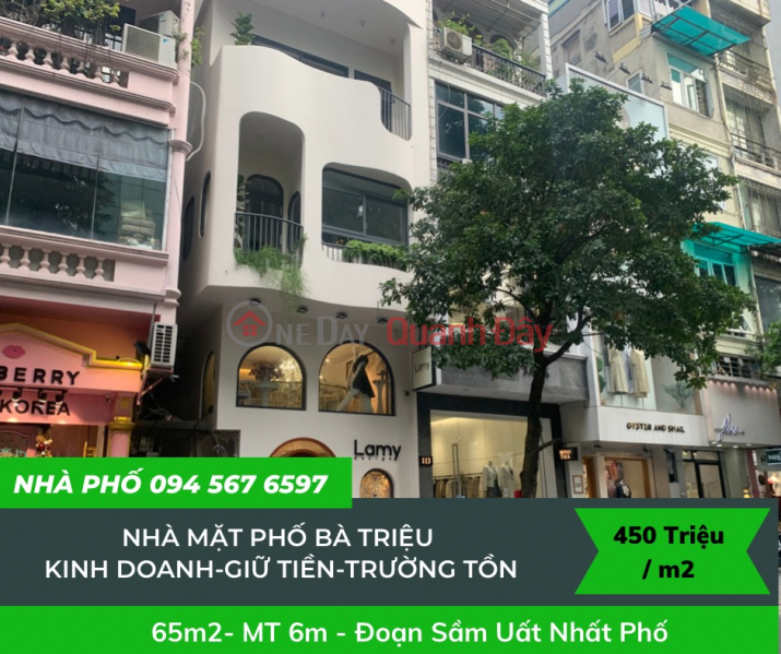 House for sale on the street in Hai Ba Trung district Sales Listings