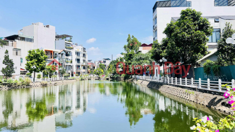 biệt thự sân vườn Ngọc Thụy, 430m x 4 tầng, mặt tiền 11m, ôtô tránh, full thổ cư _0