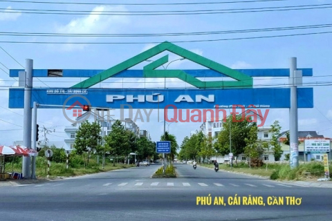 CHÍNH CHỦ Cần Bán Đất Vị Trí Đẹp Tại khu tái định cư Phú An, Phú Thứ, Cái Răng, Cần Thơ _0