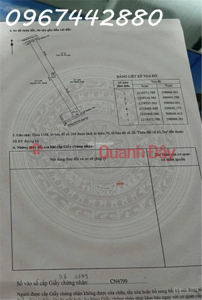 Bán đất tiềm năng đường DX76 (Định Hòa cũ),Thủ Dầu Một Niêm yết bán