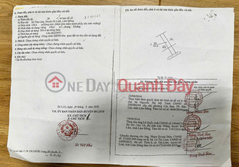 Owner needs to sell land lot in Tan Lam, Di Linh, Lam Dong _0