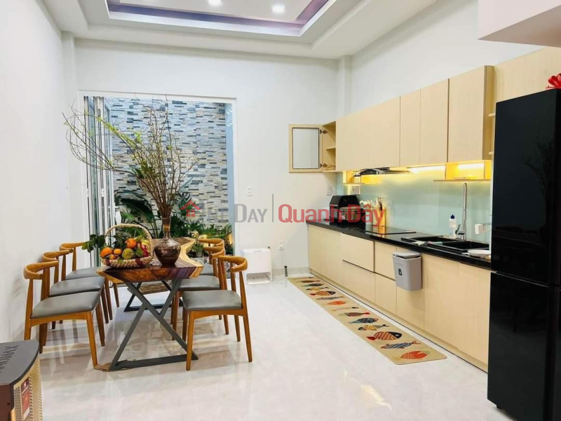 House in Nha Trang City with 1 ground floor and 3 floors, high-class furniture. 74m2 13m road with sidewalk. Selling price 3.4 billion O79-53.53.53O, Vietnam Sales | ₫ 3.4 Billion