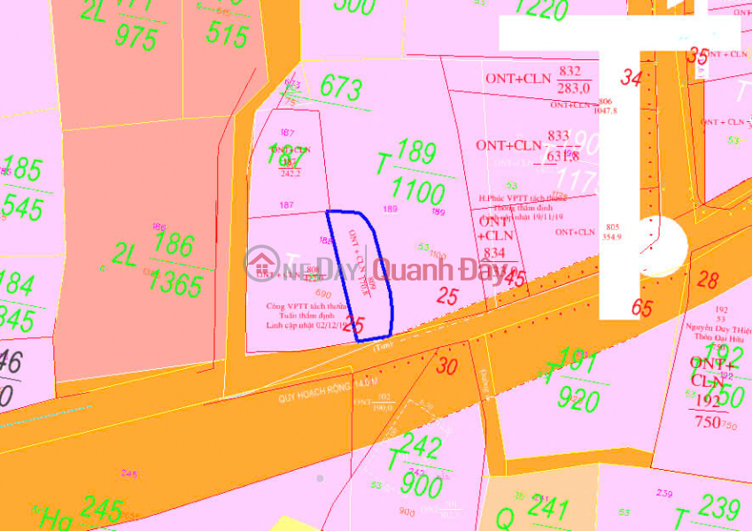 đ 760 Million, RESIDENTIAL LAND IN BINH LOC VILLAGE, DIEN DISTRICT, KHANH HOA PROVINCE