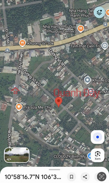 HOT HOT – OWNER NEEDS TO SELL A PLOT OF LAND - FRONTAGE ON ROAD 432, BINH MY COMMUNE, CU CHI DISTRICT, HO CHI MINH CITY Sales Listings