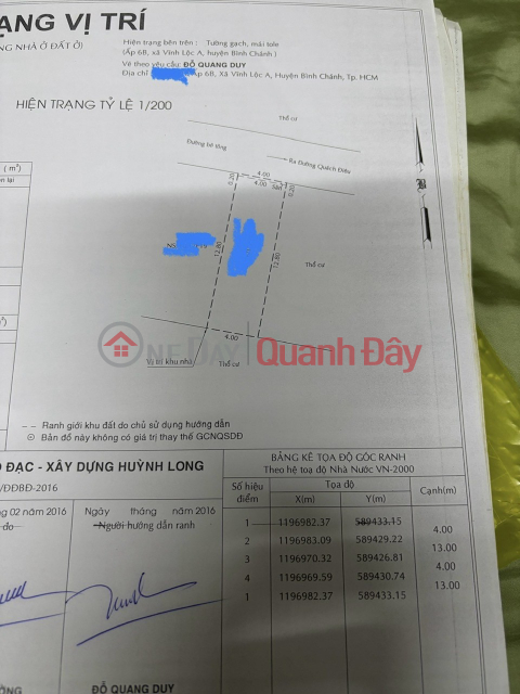 HOT HOT HOT - CẦN BÁN NHANH CĂN NHÀ HẺM TẠI Đường Quách Điêu, Xã Vĩnh Lộc A, Bình Chánh, HCM _0