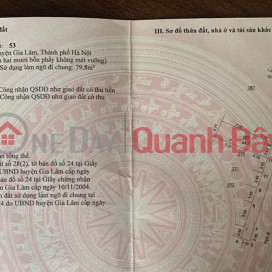 BÁN ĐẤT CỬU VIỆT – TRÂU QUỲ – GIA LÂM GIÁ 6.1 TỶ - LH 0985865658 _0