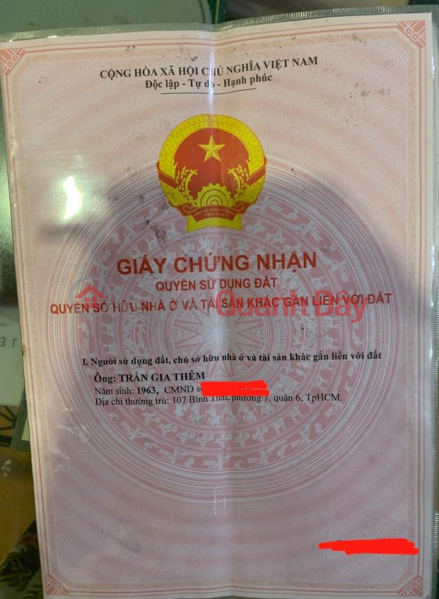 Property Search Vietnam | OneDay | Nhà ở, Niêm yết bán, Căn Hộ Đẹp – Giá Tốt - Chính Chủ Cần Bán Căn Hộ Tại Phường 14, Quận 6