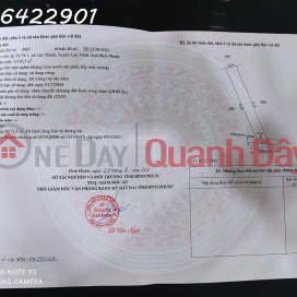 Bán đất Tại Lộc Thành, Lộc Ninh, Bình Phước, Giá Siêu Hời 550 Triệu, 1016.7m2 _0