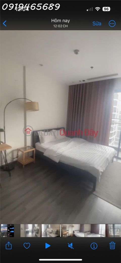 Chính chủ cần bán Studio - Toà R1 - The Zenpark, DT 26m2, giá bán 2,4 tỷ _0