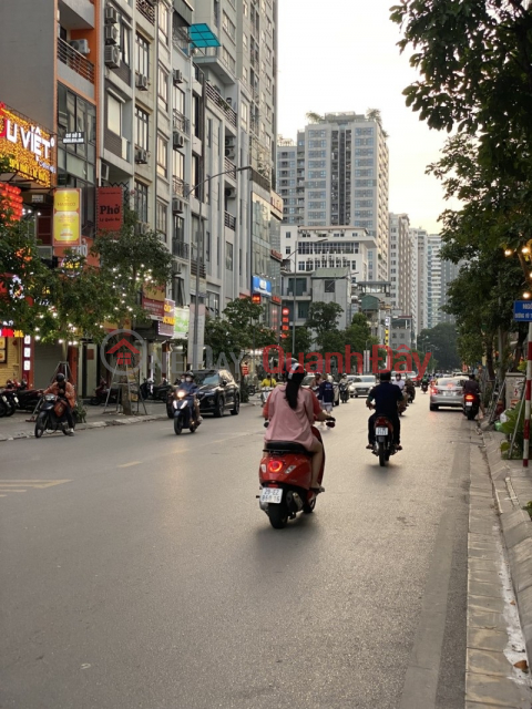 Bán đất thổ cư phố Quan Nhân, Thanh Xuân, 180m2, MT13m, xây CCMN đẹp, 17 tỷ _0