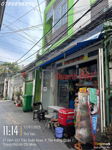 Property Search Vietnam | OneDay | Nhà ở | Niêm yết bán, BÁN CĂN HỘ DỊCH VỤ 35 PHÒNG – HẺM XE HƠI 253 TRẦN XUÂN SOẠN, P. TÂN KIỂNG, QUẬN 7