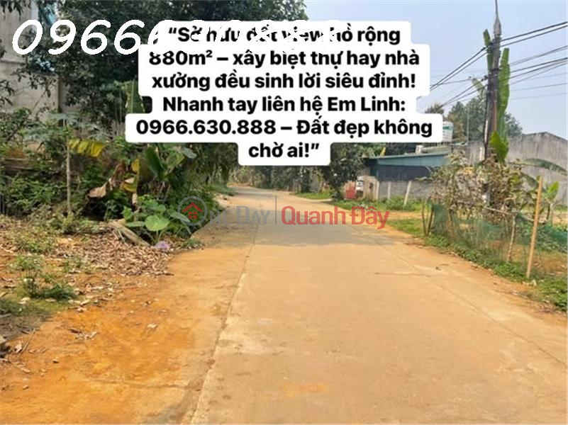 Lô đất siêu Vip – VIEW HỒ CỰC ĐẸP – TỔ 8 HƯNG THÀNH - TUYÊN QUANG Niêm yết bán