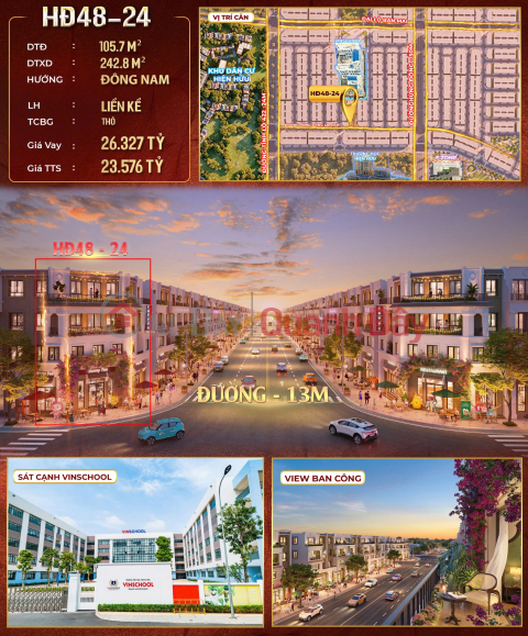 HD48-24 - CĂN GÓC THẦN THÁNH – ĐẦU TƯ & AN CƯ TRỌN LỢI Vinhomes Ocean Park 2 _0