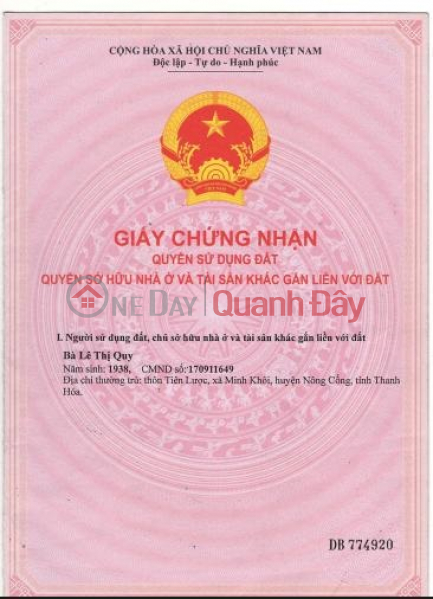 CHÍNH CHỦ BÁN ĐẤT SẴN SỔ ĐƯỜNG ÔTÔ TỚI ĐẤT TẠI THUẬN AN-BÌNH DƯƠNG | Việt Nam Bán, đ 1,95 tỷ