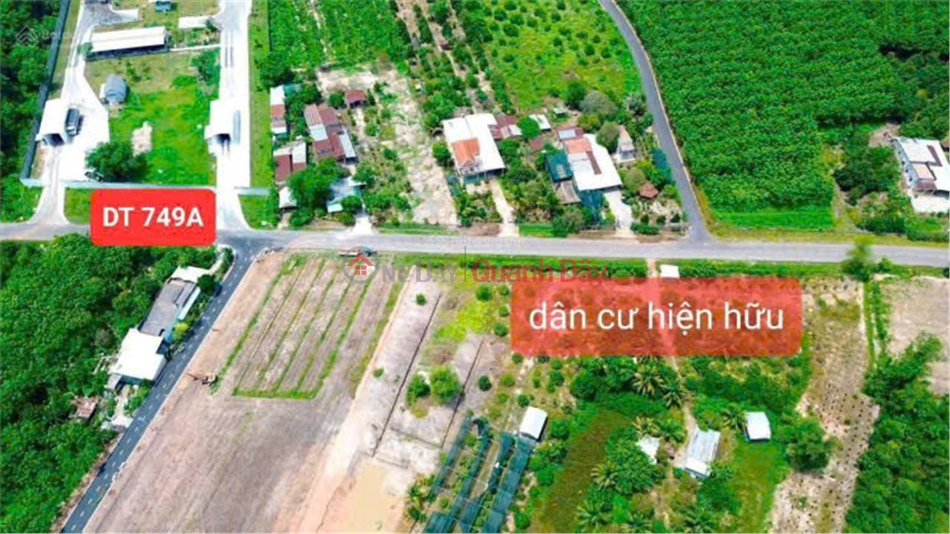 đ 2 tỷ ĐẦU TƯ SINH LỜI - CHÍNH CHỦ CẦN BÁN ĐẤT THỔ CƯ Xã Minh Thạnh, Dầu Tiếng, Bình Dương