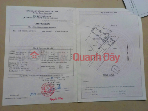 NHÀ VỊ TRÍ ĐẸP – GIÁ TỐT – CHÍNH CHỦ BÁN NHÀ TẠI Phường 17 , Gò Vấp , HCM _0