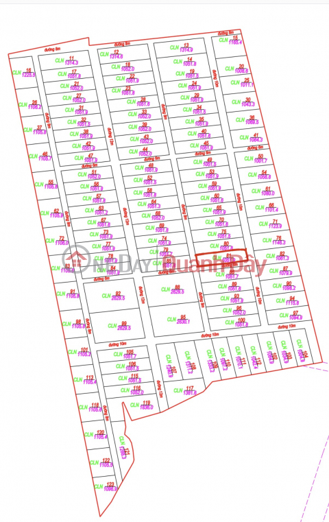 Land for sale corner lot with 3 frontages in Ham My commune, Ham Thuan Nam district, Binh Thuan at investment price. _0