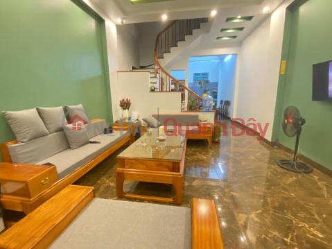 House for sale with 3 floors, car lane in Tran Lam, near Lac Dao intersection _0