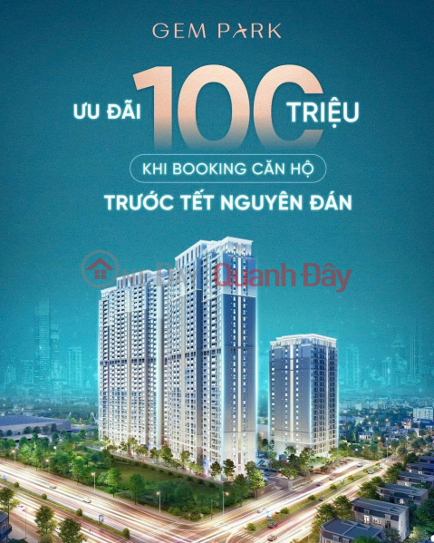 đ 2 Billion, Rare opportunity to invest in a classy project. Invest in Gem Park Hai Phong today – Create