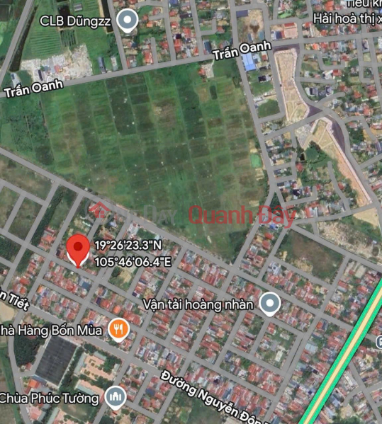 HOT HOT - OWNER NEEDS TO SELL A PLOT OF LAND IN HAI YEN RESIDENTIAL AREA, NGUYEN BINH WARD, NGHI SON TOWN, THANH HOA PROVINCE Sales Listings