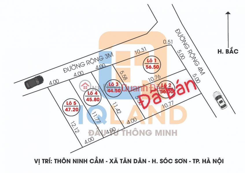 Property Search Vietnam | OneDay | Nhà ở | Niêm yết bán, Bán nhanh lô đất Tân Dân full thổ cư đường ô tô gần kcn sạch vành đai 4 chỉ hơn 600tr LH 0963379893