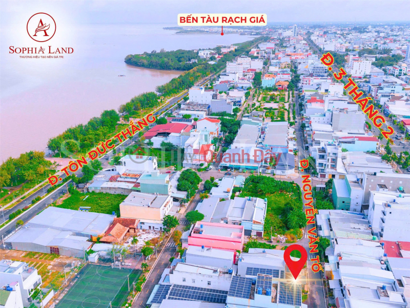 đ 2,2 tỷ ĐẤT ĐẸP - GIÁ RẺ - BÁN NHANH Lô Đất tại Đường Nguyễn Văn Tố- Kế Bên Phú Cường- Hoàng Gia