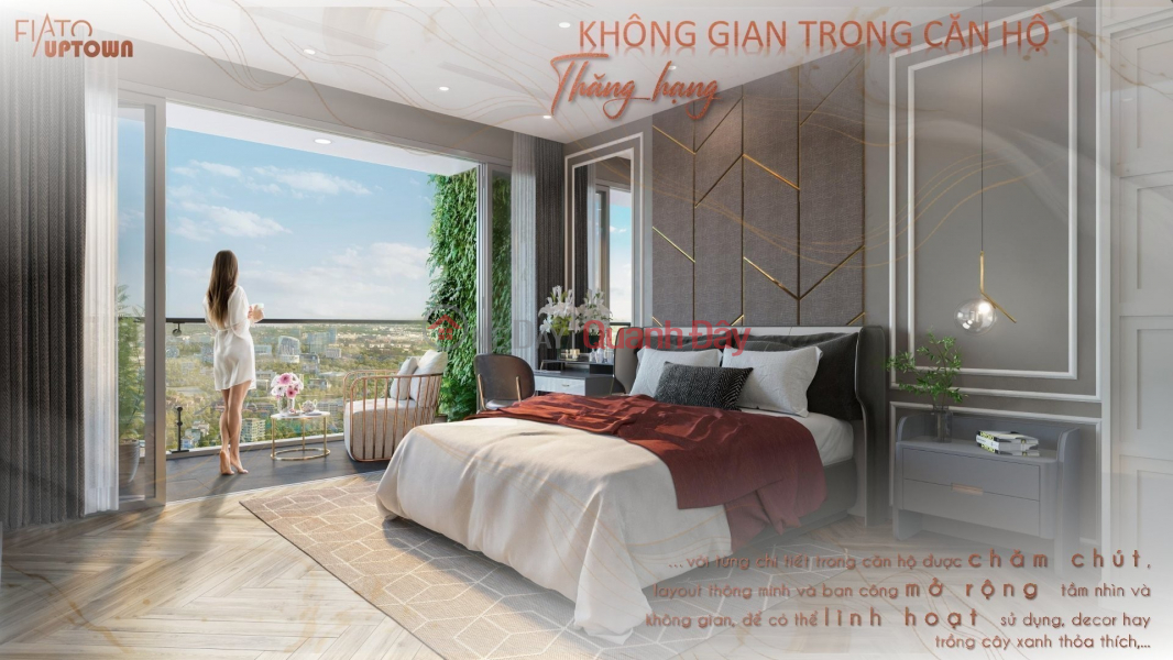 Property Search Vietnam | OneDay | Nhà ở, Niêm yết bán, Chạm đỉnh cao sống hang sang tại Fiato Uptown Penthouse với giá 61tr/m2 tai TĐ