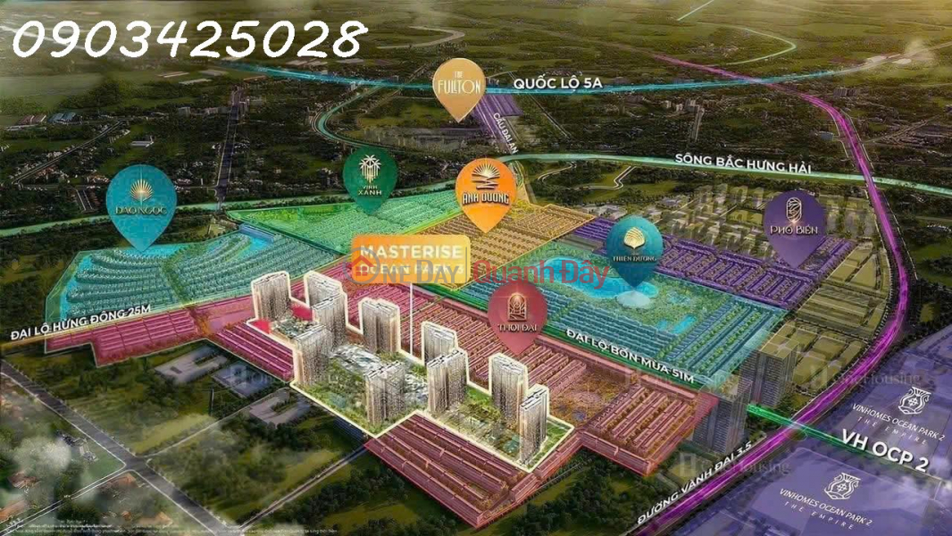 FROM ONLY 500 MILLION – OWN A LUXURY MASTERISE APARTMENT – VINHOMES OCEAN PARK 3!, Vietnam | Sales, đ 2.7 Billion