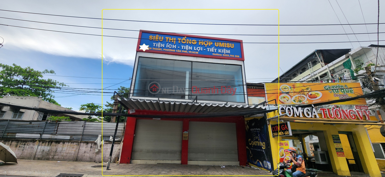 Property Search Vietnam | OneDay | Nhà ở Niêm yết cho thuê | Cho Thuê Nhà Mặt Tiền Tân Thành Q.Tân Phú 200m², 2TẦNG, CẠNH CHUNG CƯ-NGÃ TƯ