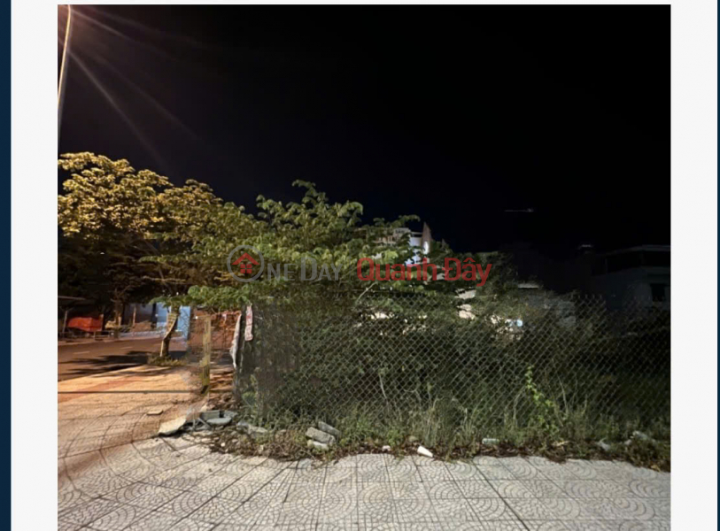 đ 15 Billion Nam Hoa Xuan land, corner lot of Mai Chi Tho, 2 street frontages 10.5m wide, 5m sidewalk, airy river view.