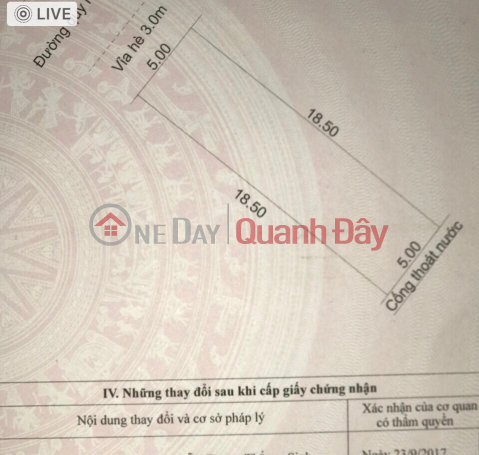 Land for sale on Bau Mac 20 Street - Lien Chieu - Da Nang _0
