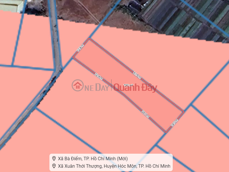 đ 4 Billion, HXT Garden Land 722m2, Back expansion - Xuan Thoi Thuong 2 HM