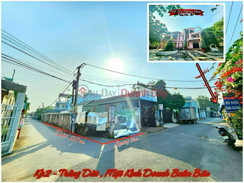 Property Search Vietnam | OneDay | Residential | Sales Listings Selling a beautiful plot of land, corner of 2 business fronts, right at the market for only 3.5 billion