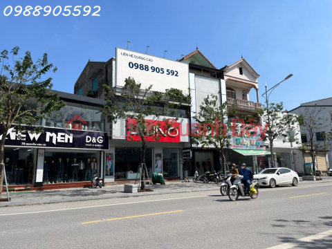 Cho thuê nguyên căn nhà mặt phố Nguyễn Văn Cừ,Tp.Vinh, Nghệ An (DT 170m2x2.5 tầng-MT 8.3m) _0