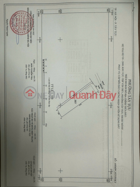 Property Search Vietnam | OneDay | Residential, Sales Listings | URGENTLY SELLING LAND ON THE ROAD CONNECTING TO HOANG QUOC VIET EXTENDED. CONTACT; 0931982626