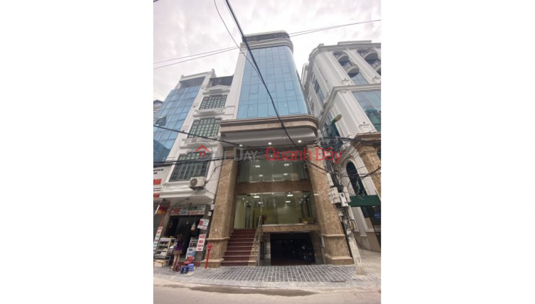 Bán tòa nhà Văn Phòng 9 tầng mặt phố Tô Vĩnh Diện_Hoàng Văn Thái Dt 115m2 Mt 8.4m. Giá 50 tỷ Niêm yết bán