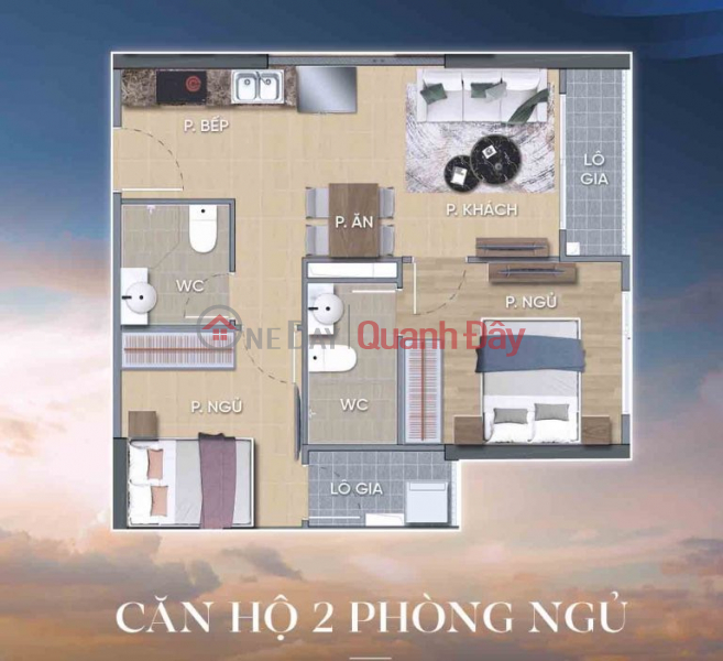 Property Search Vietnam | OneDay | Nhà ở | Niêm yết bán Siêu Phẩm Căn Hộ 2PN2WC Tại Beverly Solary - Nơi An Cư Lý Tưởng Bên Dòng Sông Thơ Mộng