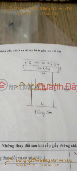 2 plots of land in Hoa Phu - Chuong My, 100m²\\/plot | Vietnam, Sales, đ 10 Million