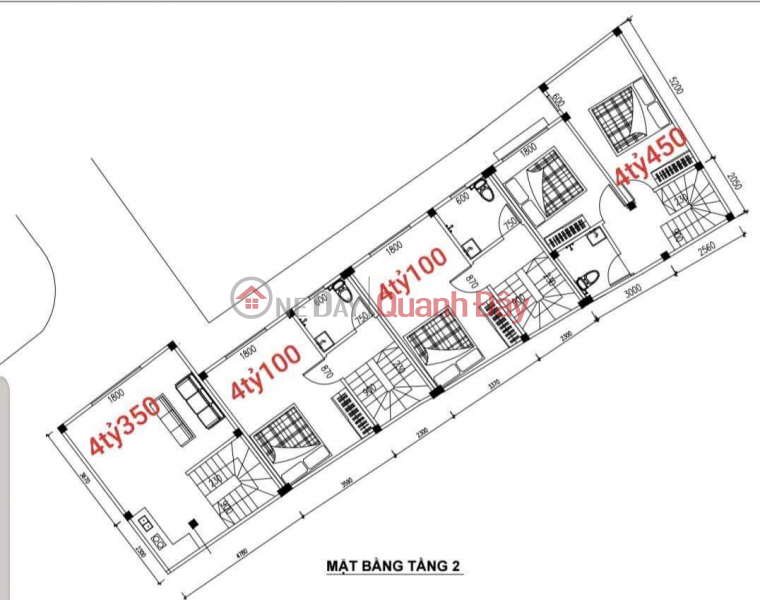 Property Search Vietnam | OneDay | Residential | Sales Listings | Cluster of 4 5-storey houses, area 30m2, 3m entrance, 1 car entrance, close to Trinh Van Bo street. Slightly 4 billion