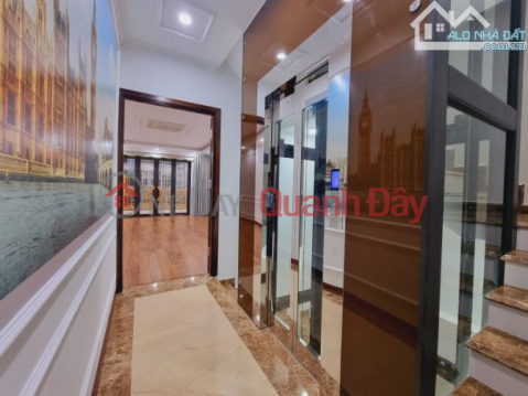 House for sale, Car Lot, Sidewalk – Pham Tuan Tai, CAU GIAY – Beautiful house 56m2 x 6 floors, elevator _0