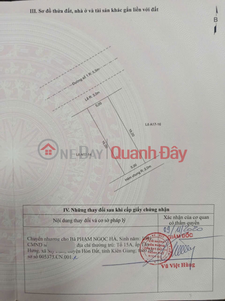 Property Search Vietnam | OneDay | Residential, Sales Listings | ATTRACTIVE INVESTMENT OPPORTUNITY - LAND FOR SALE IN NAM AN HOA RESIDENTIAL AREA – Rach Gia, Kien Giang