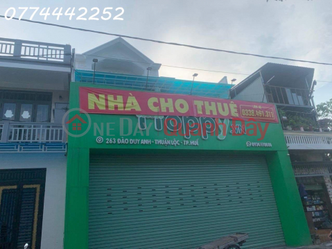 Nice house for rent with 9.4m wide frontage at 263 Dao Duy Anh, Thuan Loc, Hue City _0
