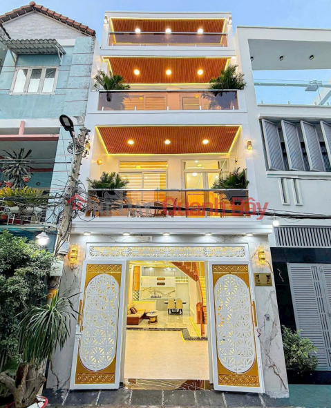 SPACIOUS HOUSE, CAR ACCESSIBLE ALLEY NEAR PHU MY HUNG, 4 FLOORS, 9.99 BILLION VND _0