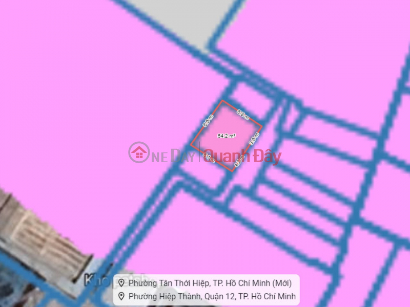 đ 3 tỷ, Nhà Vuông 49m2 2PN – Nguyễn Ảnh Thủ Q12