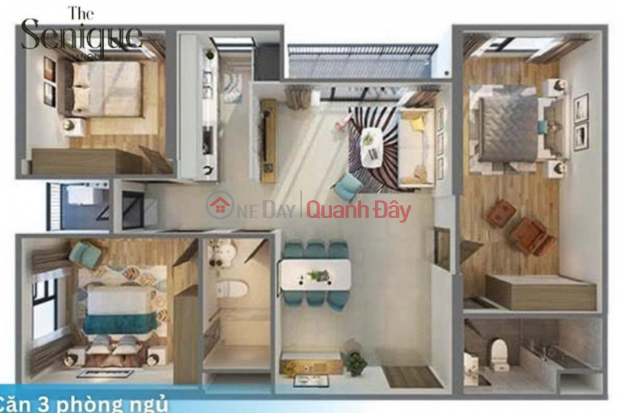 The Senique - Vinhomes Ocean Park Urban Area, Bien Ho Street - Gia Lam, Vietnam | Sales, đ 8.29 Billion