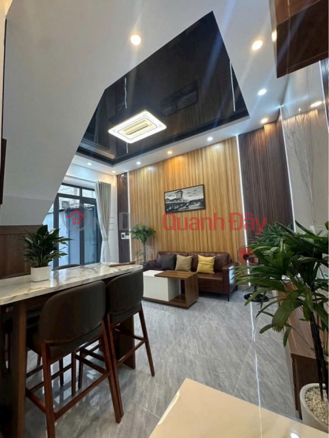Beautiful house in District 6 - Near District 10 - 3 floors, ready to move in - Just over 5 billion VND - Modern design - Accessible alley _0