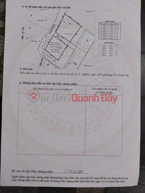 Selling a 62m2 plot of land at Alley 33 - Cao Xanh - Ha Long - Quang Ninh. _0