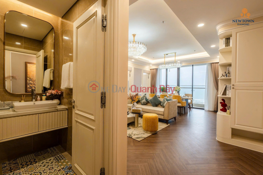 BÁN CĂN HỘ 2 PHÒNG NGỦ NEWTOWN DIAMOND – CĂN S-2803A ĐỘC QUYỀN, Việt Nam Bán đ 5,6 tỷ